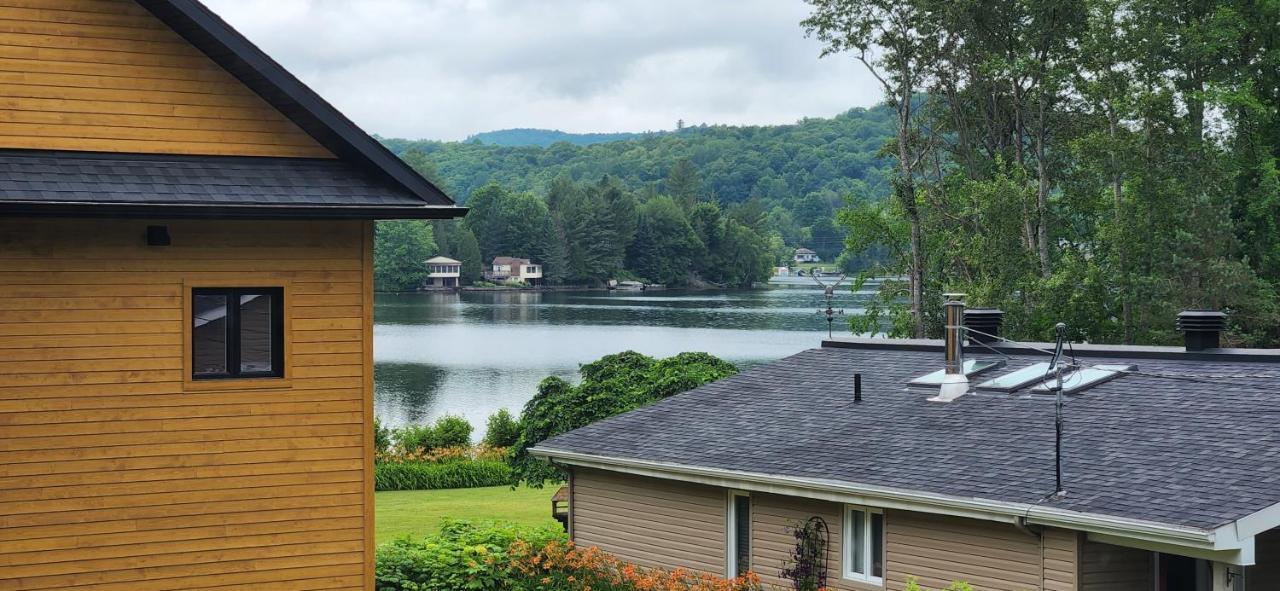 Le Nid Dore Sur Le Lac Val des Monts Exterior foto